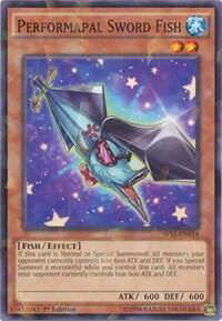 Performapal Sword Fish (Shatterfoil) - Star Pack ARC-V (SP15) #SP15-EN014 - Rare YuGiOh Trading Card