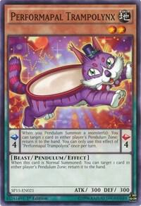 Performapal Trampolynx - Star Pack ARC-V YuGiOh trading card