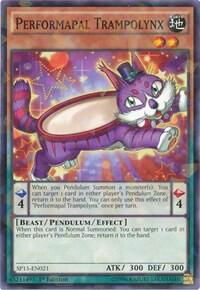 Performapal Trampolynx (Shatterfoil) - Star Pack ARC-V (SP15) #SP15-EN021 - Rare YuGiOh Trading Card