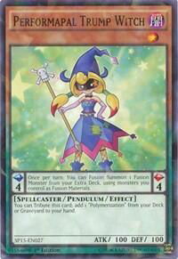 Performapal Trump Witch (Shatterfoil) - Star Pack ARC-V (SP15) #SP15-EN027 - Rare YuGiOh Trading Card