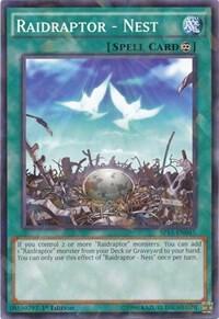 Raidraptor - Nest (Shatterfoil) - Star Pack ARC-V YuGiOh trading card