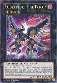 Raidraptor - Rise Falcon (Shatterfoil) - Star Pack ARC-V YuGiOh trading card