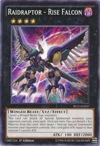 Raidraptor - Rise Falcon - Star Pack ARC-V (SP15) #SP15-EN037 - Common / Short Print YuGiOh Trading Card