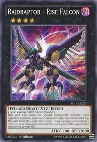 Raidraptor - Rise Falcon trading card from Star Pack ARC-V Raidraptor - Rise Falcon - Star Pack ARC-V YuGiOh trading card