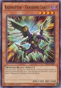 Raidraptor - Vanishing Lanius - Star Pack ARC-V YuGiOh trading card