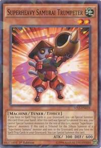 Superheavy Samurai Trumpeter (Shatterfoil) - Star Pack ARC-V YuGiOh trading card