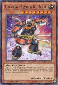 Superheavy Samurai Big Benkei (Shatterfoil) trading card from Star Pack ARC-V Superheavy Samurai Big Benkei (Shatterfoil) - Star Pack ARC-V YuGiOh trading card