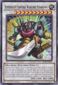 Superheavy Samurai Warlord Susanowo - Star Pack ARC-V (SP15) #SP15-EN034 - Common / Short Print YuGiOh Trading Card