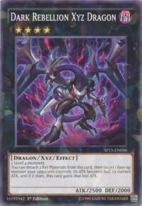 Dark Rebellion Xyz Dragon (Shatterfoil) - Star Pack ARC-V (SP15) #SP15-EN036 - Rare YuGiOh Trading Card