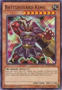 Battleguard King (Shatterfoil) - Star Pack ARC-V YuGiOh trading card