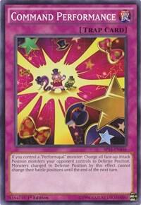 Command Performance - Star Pack ARC-V YuGiOh trading card