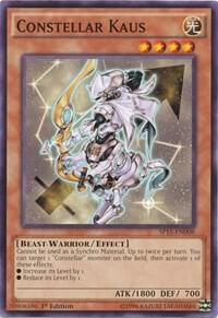 Constellar Kaus trading card from Star Pack ARC-V Constellar Kaus - Star Pack ARC-V YuGiOh trading card