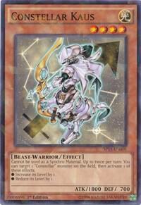 Constellar Kaus (Shatterfoil) - Star Pack ARC-V YuGiOh trading card