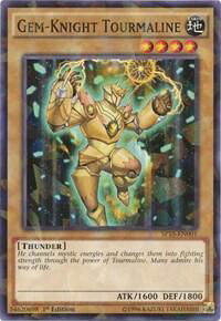 Gem-Knight Tourmaline (Shatterfoil) - Star Pack ARC-V (SP15) #SP15-EN001 - Rare YuGiOh Trading Card