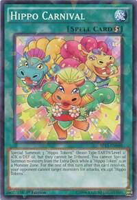 Hippo Carnival (Shatterfoil) - Star Pack ARC-V (SP15) #SP15-EN040 - Rare YuGiOh Trading Card