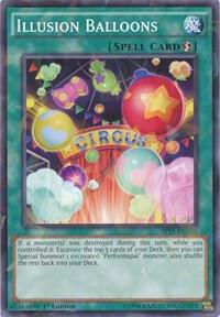 Illusion Balloons (Shatterfoil) - Star Pack ARC-V YuGiOh trading card