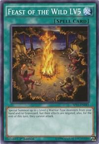 Feast of the Wild LV5 - Star Pack ARC-V YuGiOh trading card