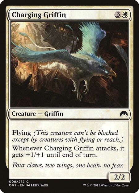 Charging Griffin - Magic Origins Magic: The Gathering trading card