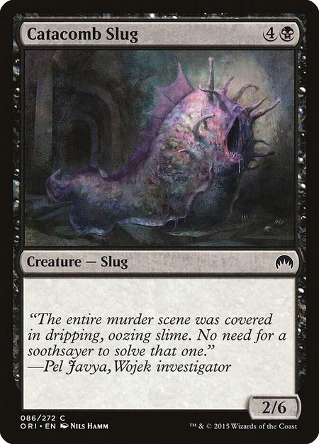 Catacomb Slug - Magic Origins Magic: The Gathering trading card