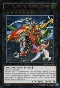 Gaia Dragon, the Thunder Charger (UTR) - Astral Pack 7 (AP07) #AP07-EN001 - Ultimate Rare YuGiOh Trading Card