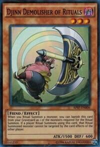 Djinn Demolisher of Rituals - Astral Pack 7 (AP07) #AP07-EN006 - Super Rare YuGiOh Trading Card