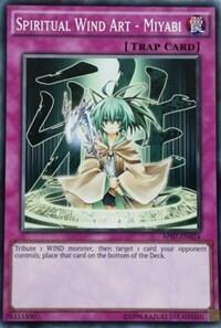 Spiritual Wind Art - Miyabi - Astral Pack 7 (AP07) #AP07-EN024 - Common / Short Print YuGiOh Trading Card