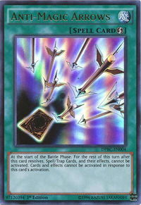 Anti-Magic Arrows - Duelist Pack: Battle City (DPBC) #DPBC-EN004 - Ultra Rare YuGiOh Trading Card