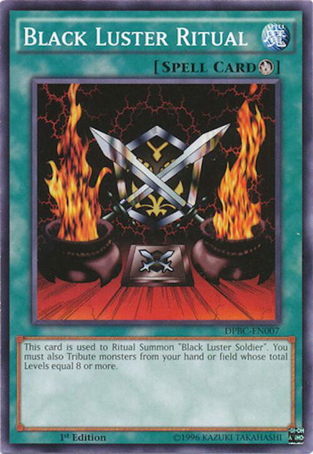 Black Luster Ritual - Duelist Pack: Battle City YuGiOh trading card