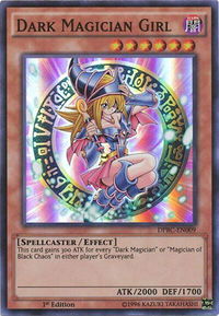 Dark Magician Girl - Duelist Pack: Battle City (DPBC) #DPBC-EN009 - Super Rare YuGiOh Trading Card
