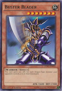 Buster Blader - Duelist Pack: Battle City (DPBC) #DPBC-EN010 - Rare YuGiOh Trading Card