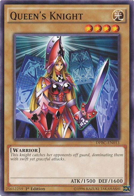 Queen's Knight - Duelist Pack: Battle City YuGiOh trading card