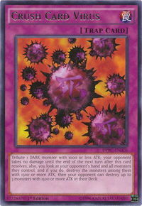 Crush Card Virus - Duelist Pack: Battle City (DPBC) #DPBC-EN020 - Rare YuGiOh Trading Card