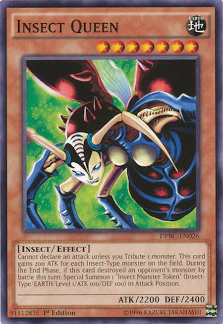 Insect Queen - Duelist Pack: Battle City YuGiOh trading card