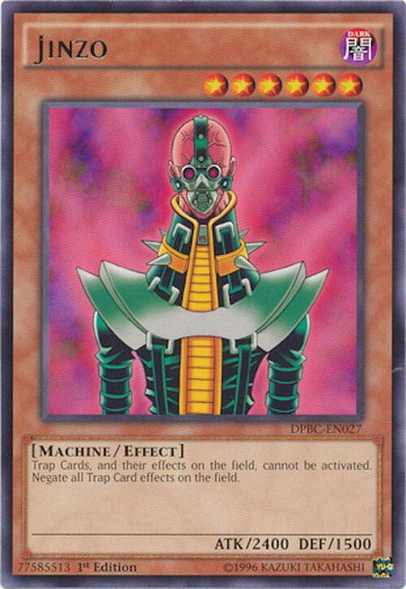 Jinzo - Duelist Pack: Battle City YuGiOh trading card