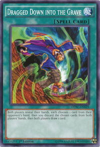 Dragged Down into the Grave - Duelist Pack: Battle City (DPBC) #DPBC-EN029 - Common / Short Print YuGiOh Trading Card
