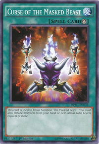 Curse of the Masked Beast - Duelist Pack: Battle City (DPBC) #DPBC-EN032 - Common / Short Print YuGiOh Trading Card